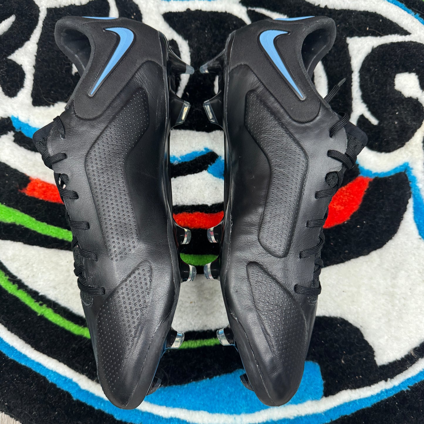 Nike Tiempo Legend 9 Elite FG Black Blue Hero