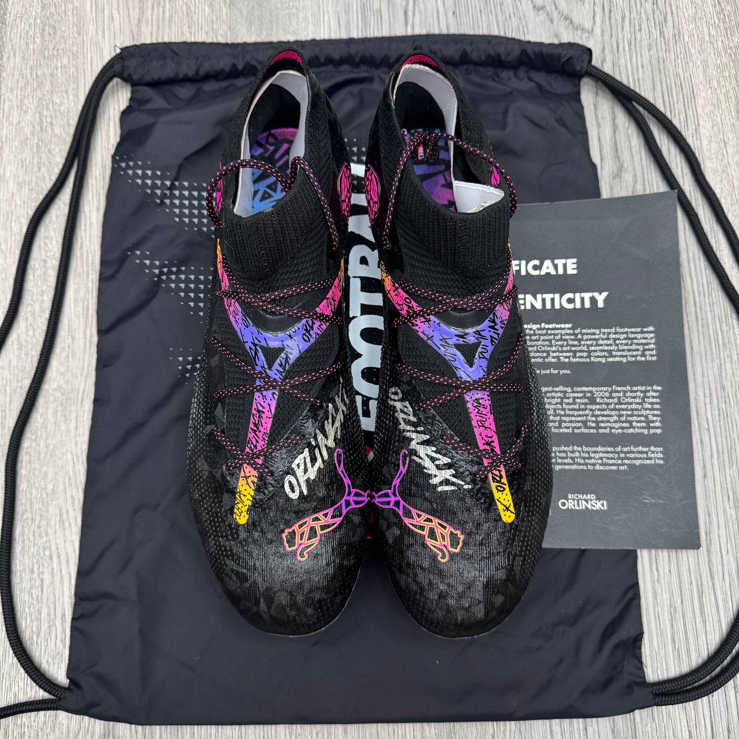 Puma Men's Orlinski x Future Ultimate 7 FG AG 'Black Edition'