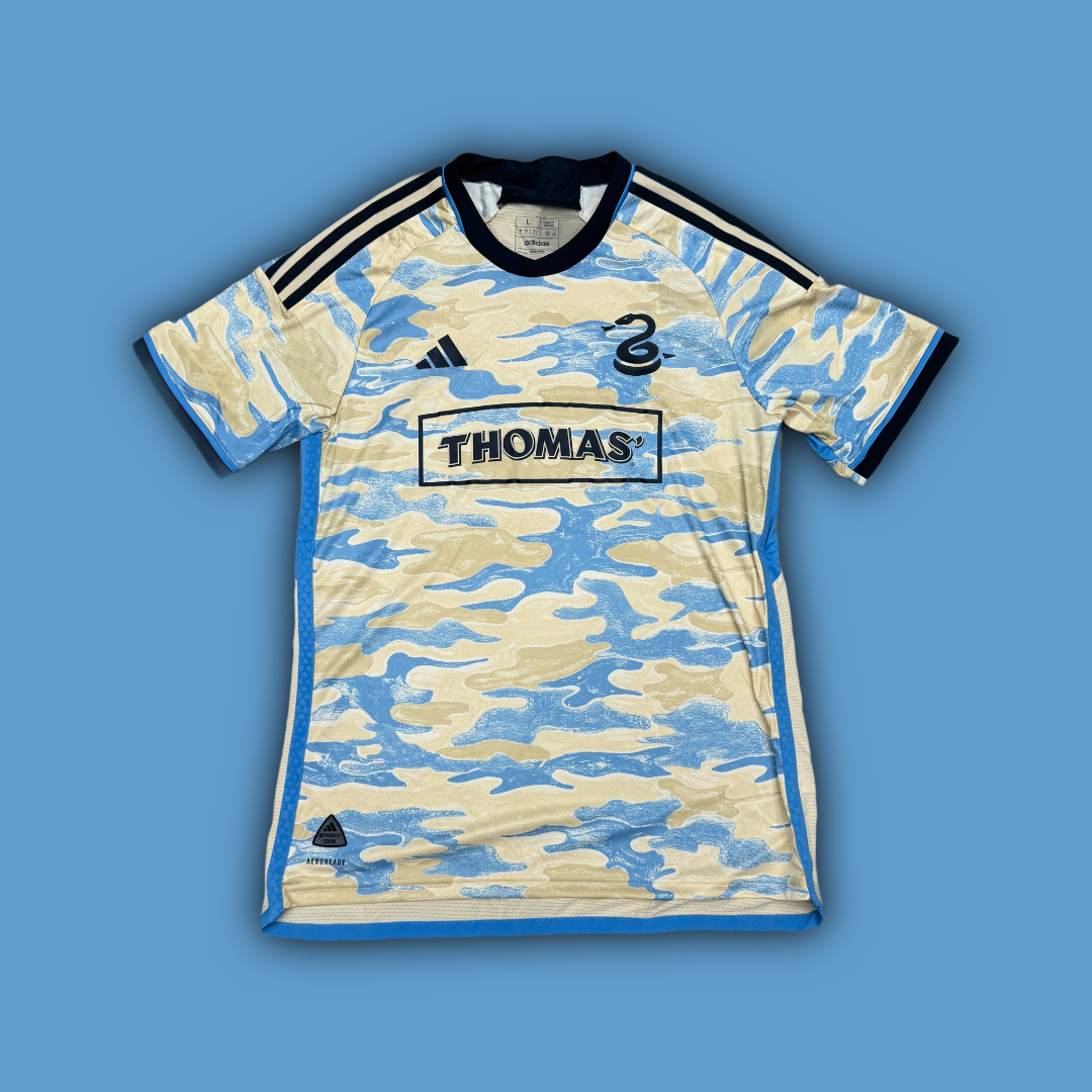 Adidas Philadelphia Union Authentic 2023 Away Jersey