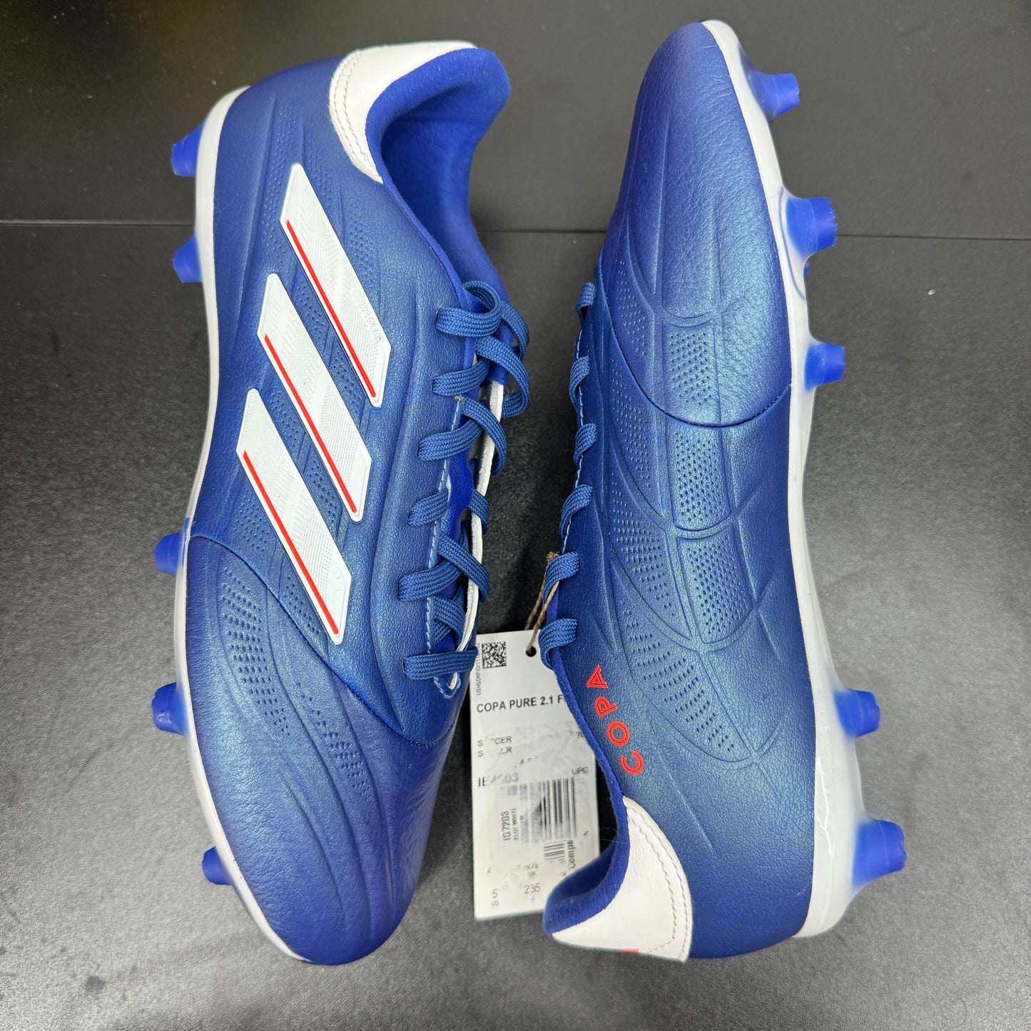 Adidas Copa Pure 2.1 FG Junior Soccer Cleats - Marinerush Pack