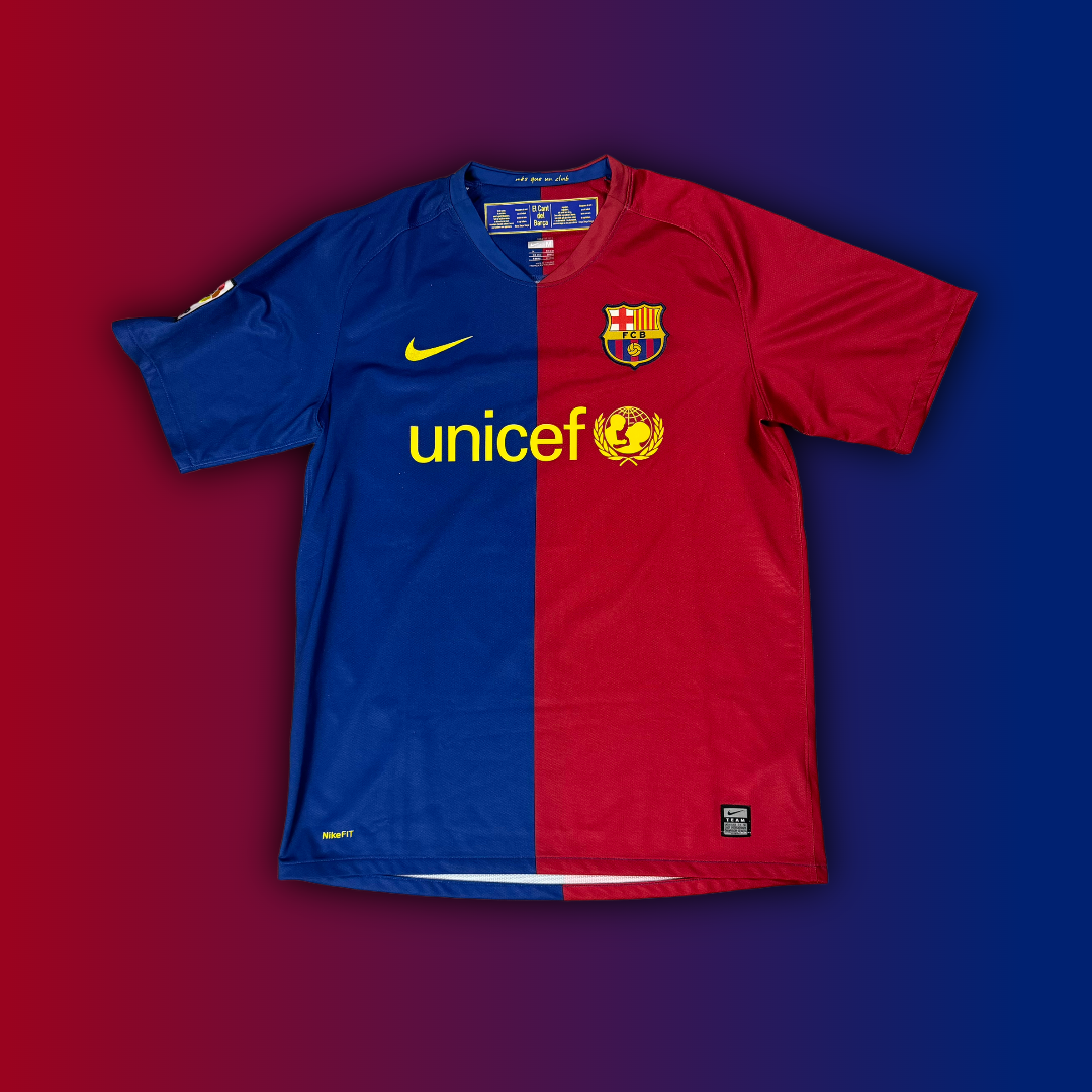 Nike Messi FC Barcelona 08/09 Home Jersey