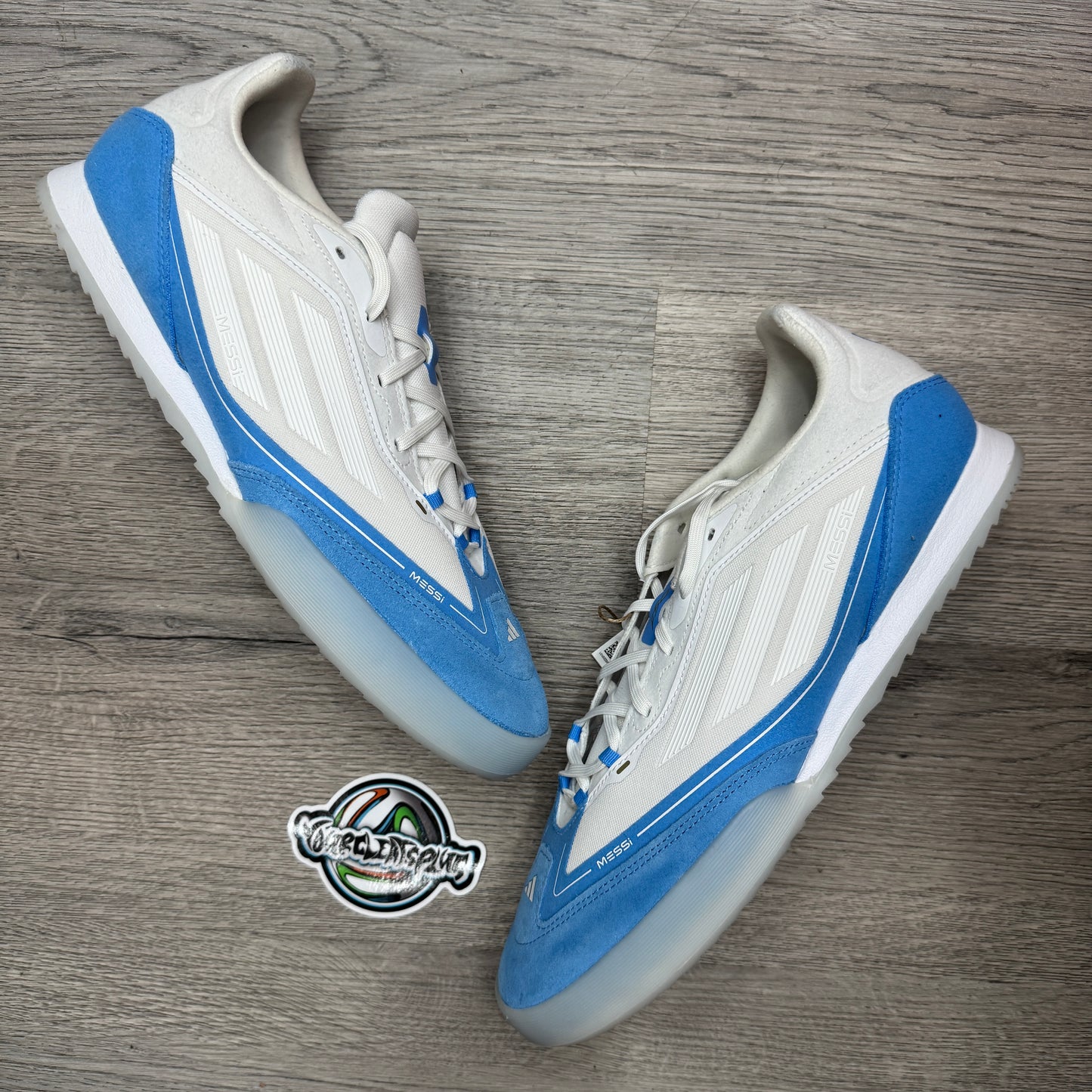 Adidas Messi Adizero F50 Freestyle 'White Blue Burst'