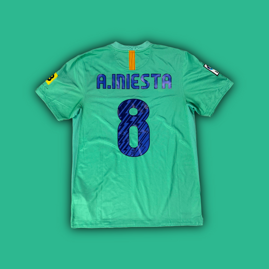 Nike Iniesta FC Barcelona 10/11 Jersey