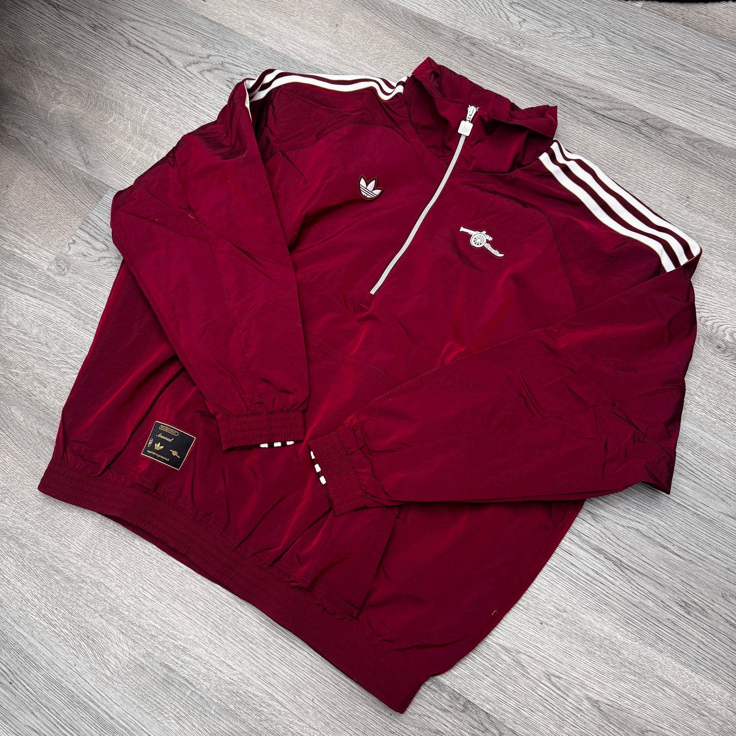 Adidas Arsenal Icons Half Zip Jacket