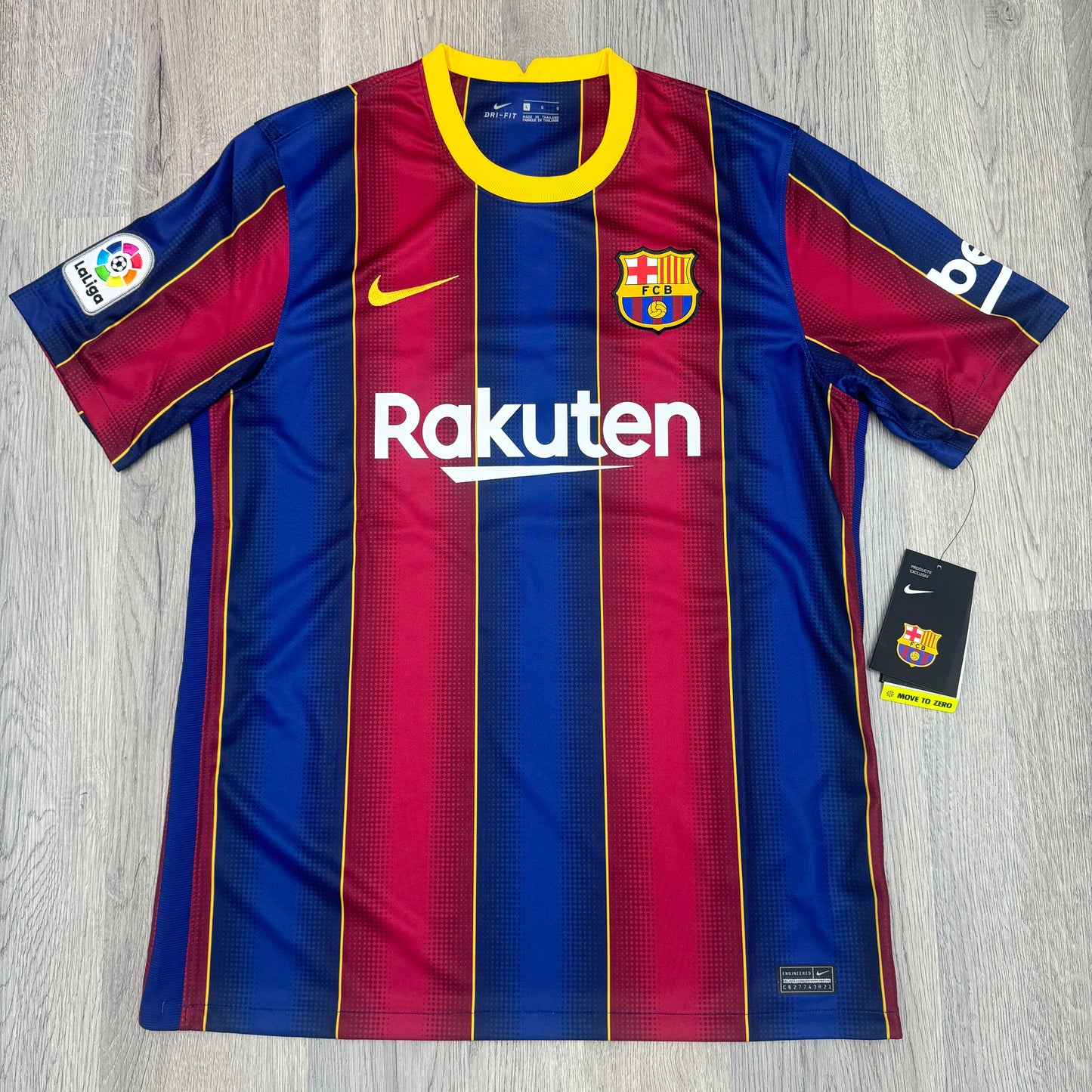 Nike Frenkie de Jong FC Barcelona 20/21 Home Jersey