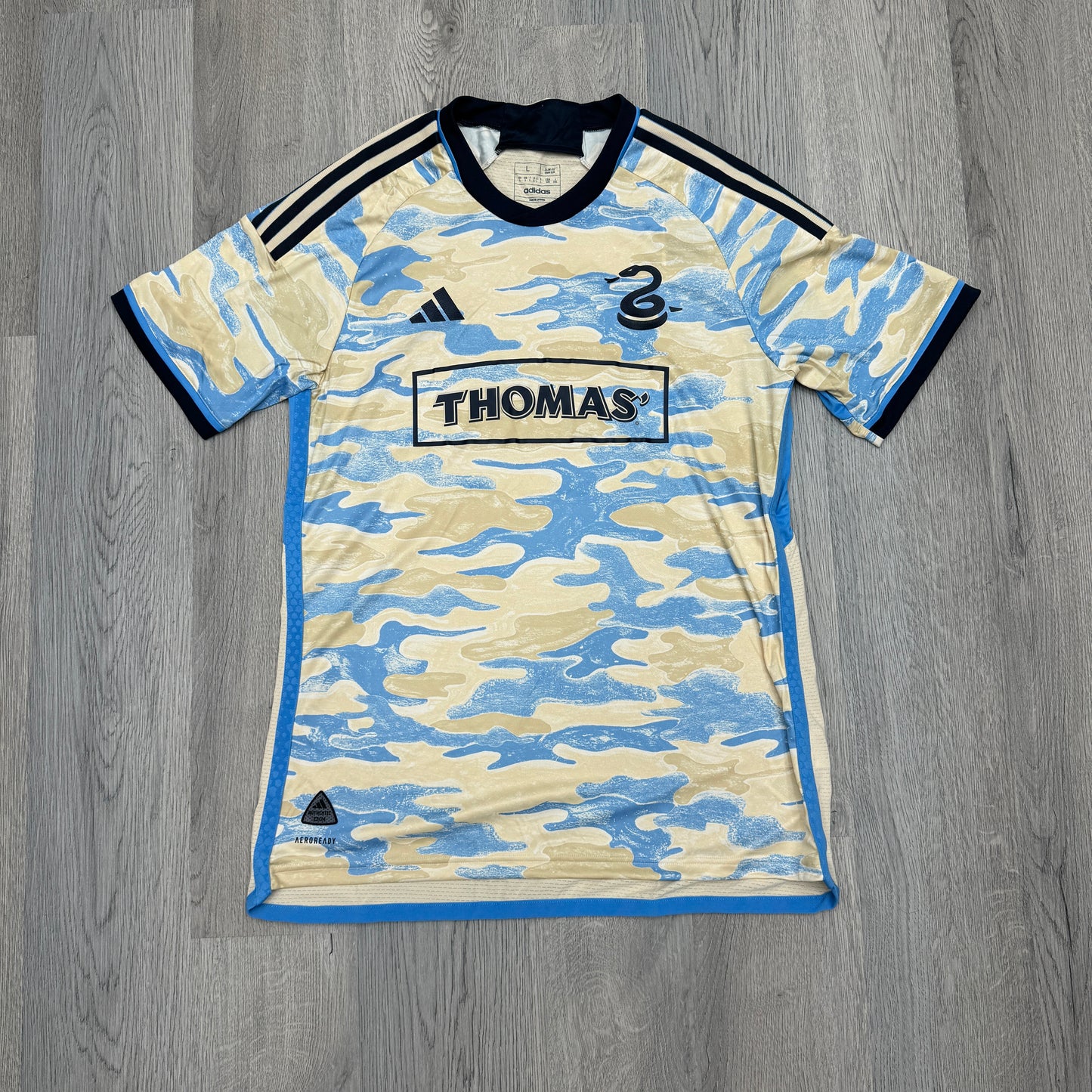 Adidas Philadelphia Union Authentic 2023 Away Jersey