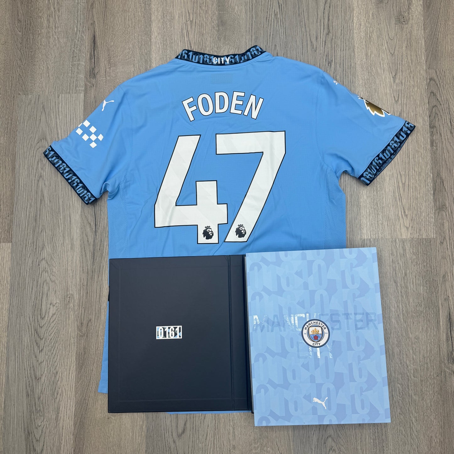 Puma Foden Manchester City Authentic Home Jersey 24/25 With Gift Box